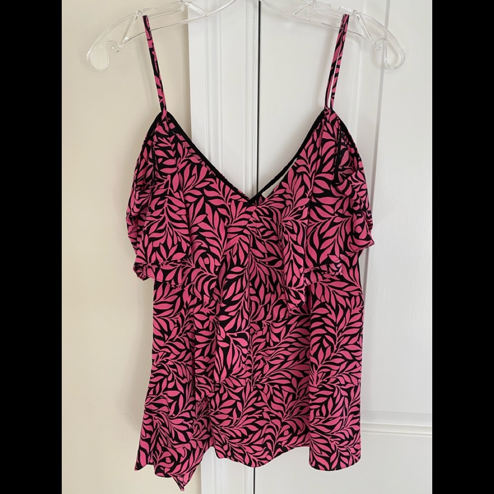 NWT DVF cold shoulder silk top